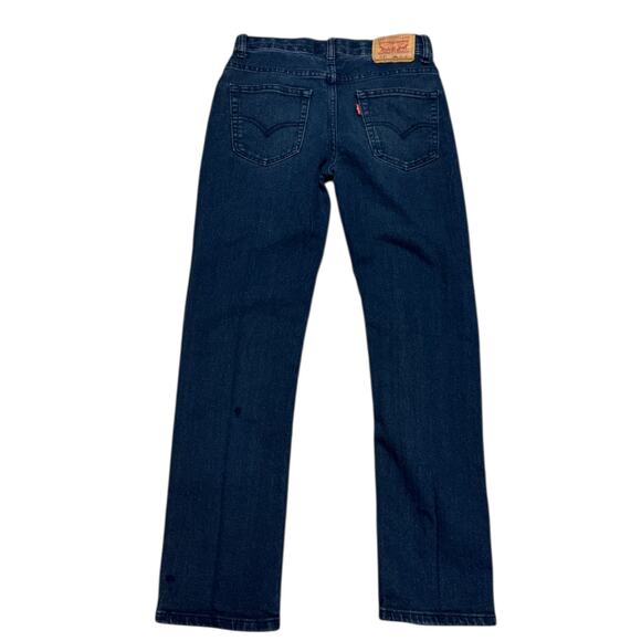 Levi's Performance 514 Straight Leg Blue Jeans Size 14 27"x 29" - Picture 2 of 2